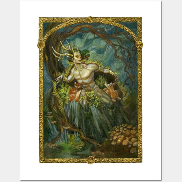 Elemental of Earth & Protection Wall Art by BohemianWeasel